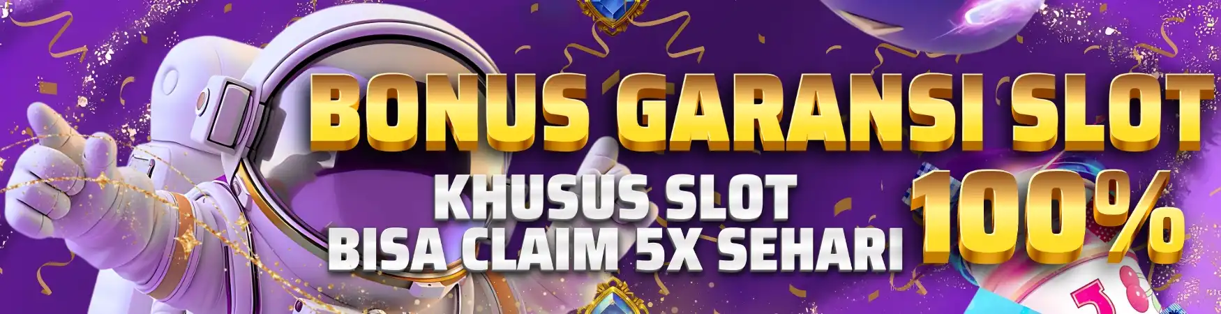 GARANSI SLOT 100%